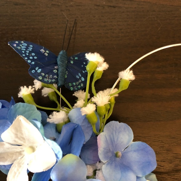 Blue and white handmade Disney Ears - Picture 3 of 5